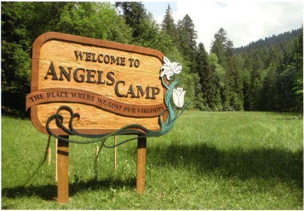Angels Camp sign